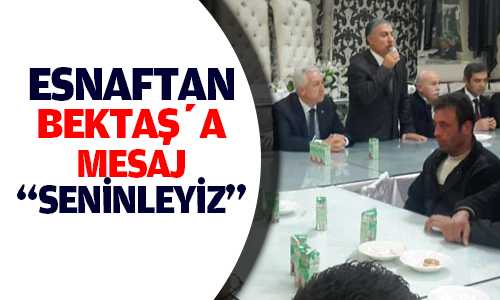 Bektaş Esnaf Odaları ve STK’larla Buluştu