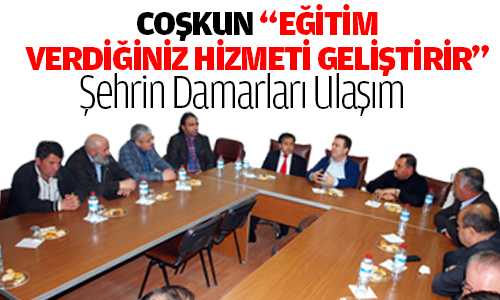 Coşkun Özel Halk Otobüslerini Ziyaret Etti