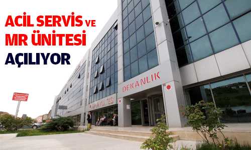 Araştırma Hastanesi Acil Servisi MR Ünitesi Bu Gün Açılıyor