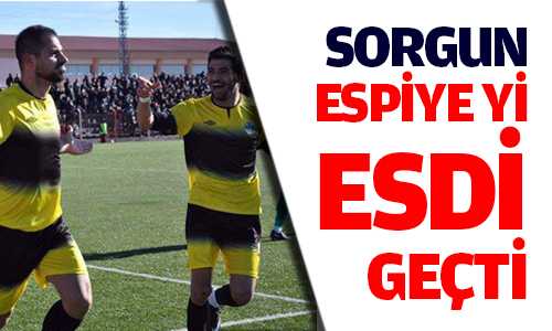 Sorgun Belediyespor 6-1 Skorla Espiyesporu Sahadan Sildi