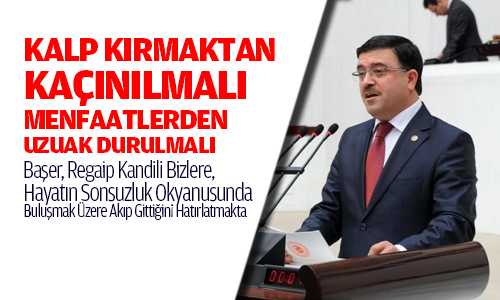 Başer, Üç Ayların Manevi Atmosferine Girdik