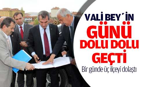 Vali Yazıcı Bir Günde Akdağmadeni, Sorgun ve Saraykent’i Dolaştı