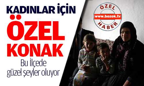 Kadışehri’nde Kadınlara Özel Konak