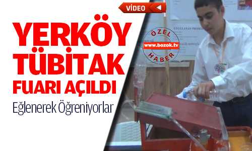 Yerköy Namık Kemal Ortaokulu TÜBİTAK Furaını Açtı