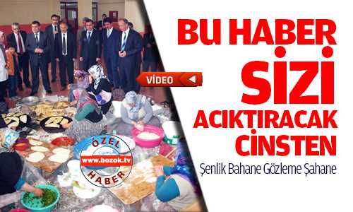Yozgat İmam Hatip Orta Okulunda Gözleme Şenliği