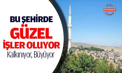 Kadışehri Projelerle Gelişiyor