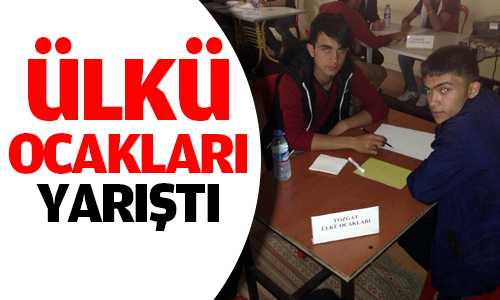 Ülkü Ocakları Bilgi Yarışması Düzenledi