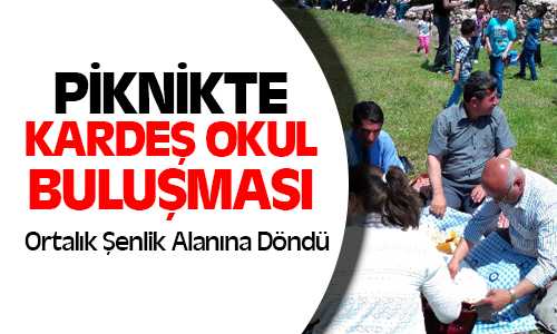 Yavuz Selim İlkokulu Kardeş Okulu Başınayayla Köyünde Piknikte Buluştu