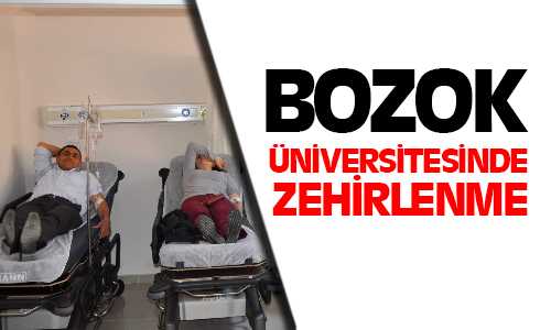 Üniversitede Öğrenciler Yemekten Zehirlendi