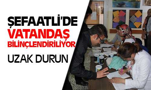 Şefaatlide Sigarayı Bırak Semineri Düzenlendi