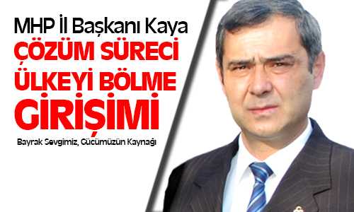 MHP İl Başkanlığı’ndan Bayrak Tepkisi