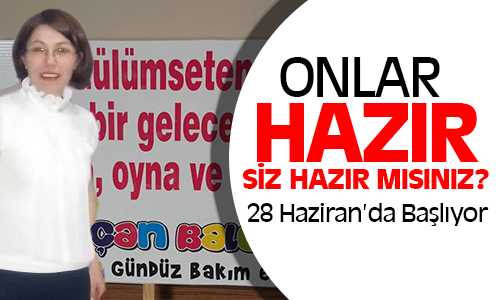 Uçan Balon Kreş Yaz Okuluna Hazırlanıyor