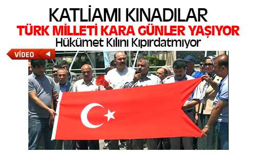Türk Eğitim Sen Katliamı Kınadı