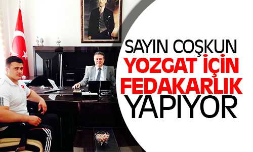Kayaalp’ten Coşkuna Nezaket Ziyareti