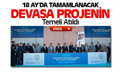 Yozgat’ta İmam Hatip Kompleksi Temeli Atıldı