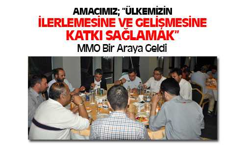 MMO İftarda Bir Araya Geldi
