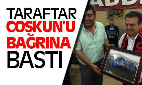 Coşkun İftarda Cadde Taraftarıyla Buluştu
