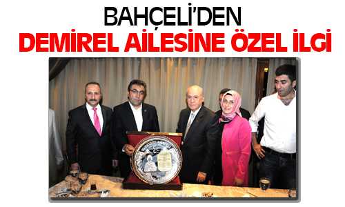 Tahir Demirel Bahçeli İle İftarda Bir Araya Geldi