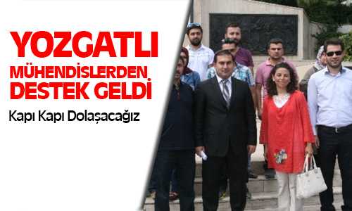 Yozgat’ta 12 Mühendis Başbakana Destek Açıklamasında Bulundu