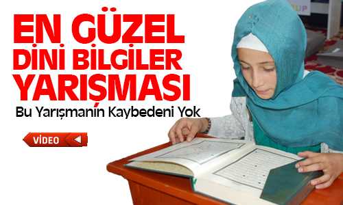 Kaleliler Caminde Dini Bilgiler Yarışması Düzenlendi