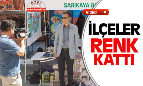 Sürmeli Şenliklerinde İlçeler Kendini Tanıttı