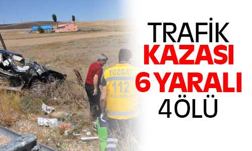 Gurbetçi Aile Kaza Yaptı 4 Ölü 6 Yaralı