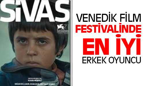 Sivas Filmi Küçük Yıldızı Doğan İzci En İyi Erkek Oyuncu Ödülü’ne Layık Görüldü