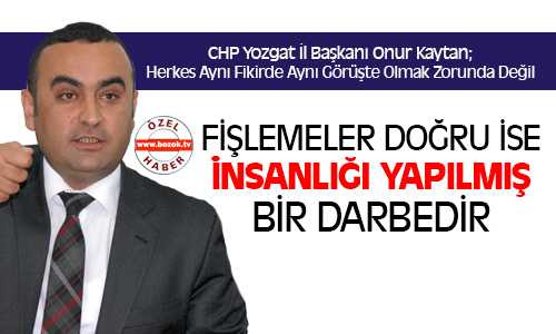 Kaytan, Herkes Aynı Görüşte Olmak Zorunda Değil