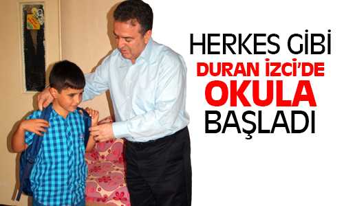 Sivas’ın Başrol Oyuncusu Duran İzci Okuluna Başladı