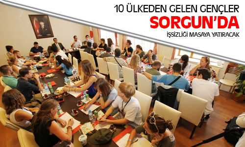 Gençler Sorgun’da İşsizliği Masaya Yatırıyor