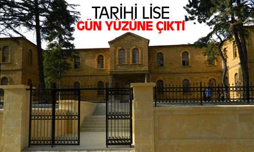 Yozgat Lisesi Gün Yüzüne Çıktı