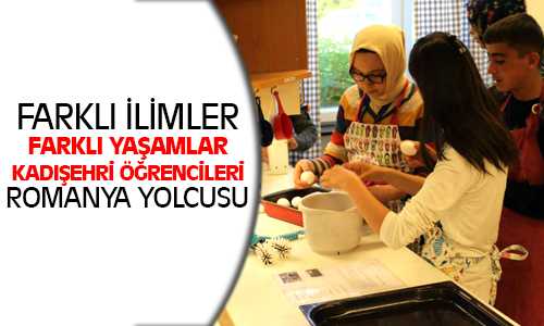 Kadışehri Şehit Adem Canpolat Ortaokulu Romanya Yolcusu