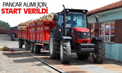 Yozgat Şeker Fabrikası Pancar Alımı İçin Start Verdi