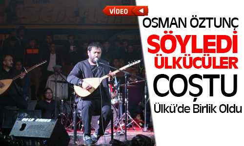 Yağmura Rağmen Ülküde Birlik Olundu
