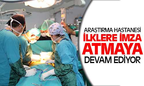 Araştırma Hastanesinde Yemek Borusu Ameliyatı Yapıldı