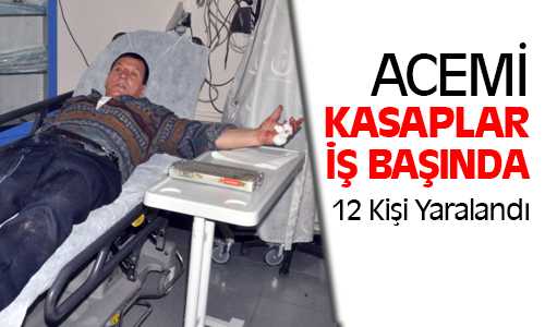 Kurban Kesiminde 12 Kişi Yaralandı