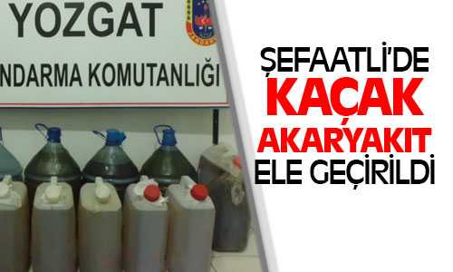 İl Jandarma Ekipleri 200 Litre Kaçak Akaryakıt Ele Geçirdi