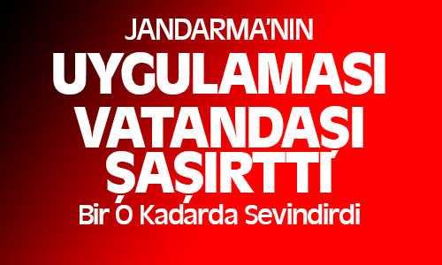 Yozgat İl Jandarma Trafik Ekipleri Sürücülere Hediye İkramında Bulundu