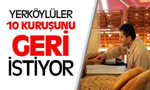 Yerköy de Ekmek Zammının Geri Çekilmemesine Tepki Gösterdi