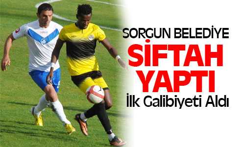 Sorgun Belediyespor İlk Galibiyetini Aldı