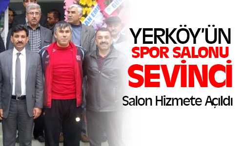 Yerköy’de Spor Salonu Sevinci