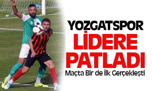 Yozgatspor Zara Belediyespor’a Patladı