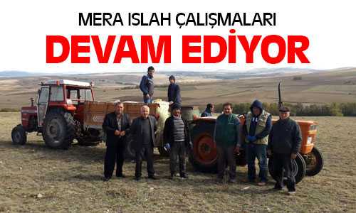 Yozgat’ta Mera Islah Çalışmaları Devam Ediyor