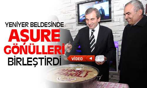 Yeniyer Beldesi’nde Aşure İkram Edildi