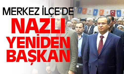 Ak Parti Yozgat Merkez İlçe Başkanı Yeniden İskender Nazlı Oldu