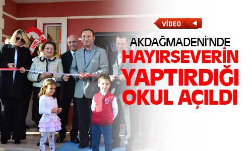 Akdağmadeni Filiz Yılmaz Okul Öncesi Eğitim Birimi Adalet Bakanı Bozdağ’ın Katılımıyla Açıldı
