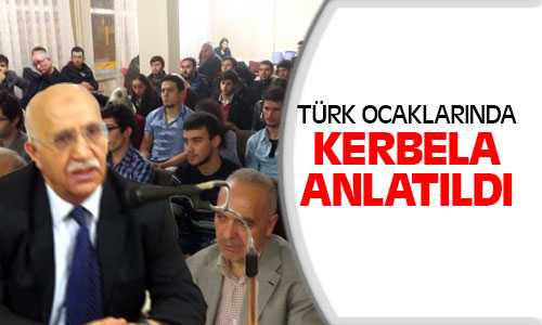 Türk Ocaklarında Kerbela Anlatıldı