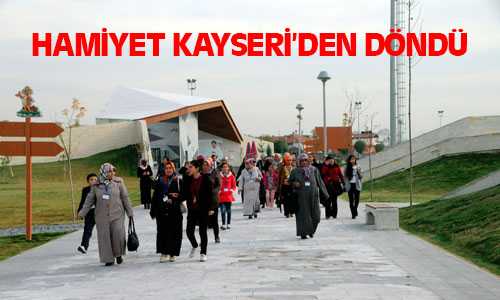 Hamiyet Çocukları ve Anneleri Kayseri Gezisinden Döndü