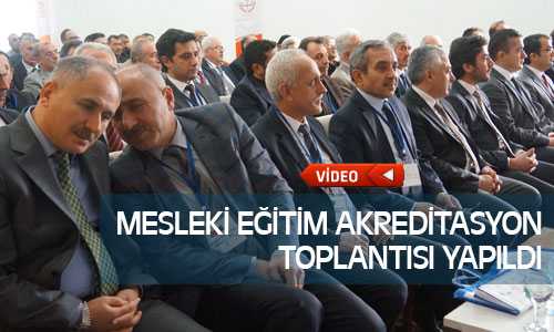 Mesleki Akreditasyon Toplantısı Gerçekleşti