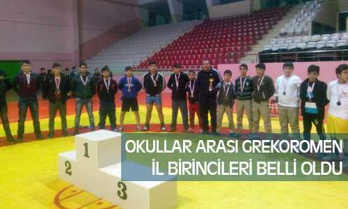 Okullar Arası Güreş Turnuvaları Devam Ediyor